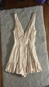 American Eagle Romper Floral Photo 0