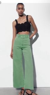 ZARA Wide-Leg Jeans Photo 0