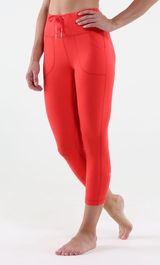 Skinny Will Pants Cropped In Love Red Photo 0