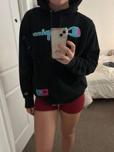 Champion Black  Hoodie Photo 0