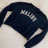 Malibu Long Sleeve Cropped Tee Photo 0