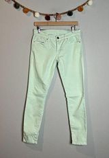BLANK NYC 🌺  pastel mint skinny jeans Photo 0