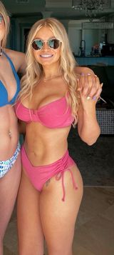 PINK Victoria’s Secret Sparkly Bikini Photo 0