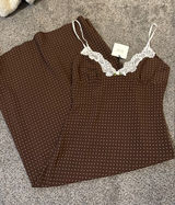 Revolve Honey Mango Polka Dot Dress Photo 0