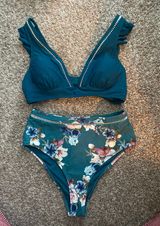 Cupshe Floral Print Swimsuit Photo 0