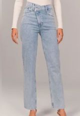 Abercrombie 90s straight ultra high rise jeans Photo 0