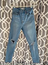 Levi’s Ripped Skinny Wedgie Jeans Photo 0