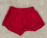 Lululemon Red Hotty Hot Shorts Photo 0
