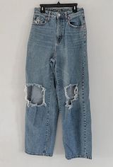 Wild Fable  distressed high rise baggy jeans Photo 0