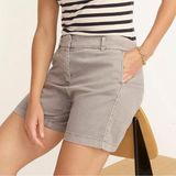 J.Crew  7" stretch chino short Storm Gray Photo 0