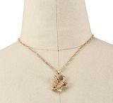 Cool Dragon Necklace Gold Photo 0