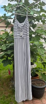 Striped Jumpsuit Multi Size M Photo 0