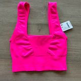 Karma Square Neck Bra in Hot Pink Photo 0
