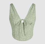 Cider Floral Corset Top Photo 0
