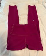 Lululemon Magenta Wunder Train Legging 25” Photo 0