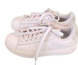 Adidas Grand Court Alpha Sneaker In Quartz / Quartz / Gold Met Size 5 Photo 0