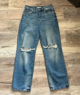 Forever 21 Baggy Ripped Jeans Photo 0