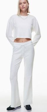 Aritizia Sunday Baby While Waffle Pants Cozy Lounge Photo 0