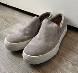 Steve Madden Gray Slip On Sneakers Photo 0