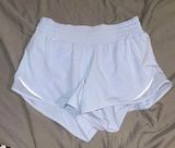 Lululemon Blue Linen Shorts! Photo 0