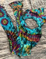 Vibrant Tie-Dye Jumpsuit Hoodie One size fits S-L By Kathmandu  Photo 0
