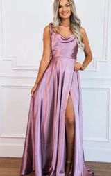 Satin Dress Size M Photo 0