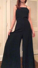 ZARA emerald green jumpsuit Photo 0