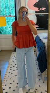 Altar'd State Ruffle Top Photo 0