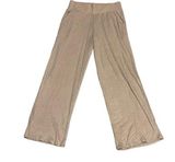 Koolaburra by UGG Womens Small Pull On Wide Leg Pants Tan Ribbed Pockets Stretch Photo 0