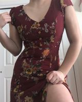 Crystal Doll Floral Maxi Dress Photo 0