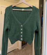 Green Cardigan Photo 0