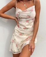 Princess Polly Watson Mini Dress Yellow/ Pink Floral Photo 0