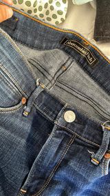 Abercrombie & Fitch Dark Wash Denim Shorts Photo 0