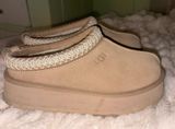 UGG Platform Tasman Tazz Chestnut Slippers Photo 0