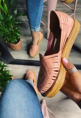 Pink Slip Ons Size 6 Photo 0