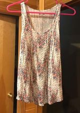 Mudd Patterned Tank Top Size Small Photo 0