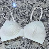 Aerie White Lace Bralette Photo 0