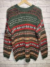 Mountain Lake Mountain‎ Lake Wool Blend Sweater Womens size medium oversized fit grandpa vibes Photo 0
