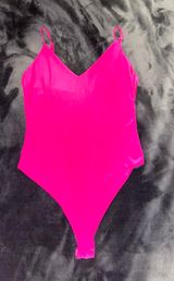 Hot Pink Bodysuit Size M Photo 0