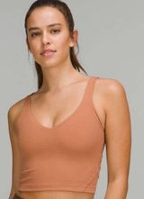 align cropped tank top size 6 dusty clay Photo 0