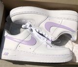 Nike Lavender Air Force 1s Photo 0