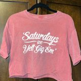 Texas A&M Cropped Tee Photo 0