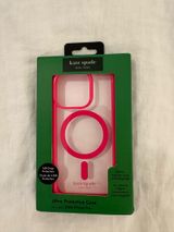 Kate spade clear and pink iPhone 16 Pro MagSafe case Photo 0
