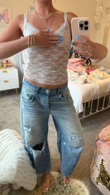 Brandy Melville Lace Tank Top Photo 0