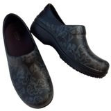 Crocs EUC Neria Pro ll Black Floral Size 9 Photo 0