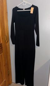 Popilush Shapewear Black Long Sleeve Jumpsuit Size L Photo 0