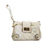 Charming Charlie Quilted Wristlet Wallet Purse Everyday Clutch Coin Purse Classy Photo 0