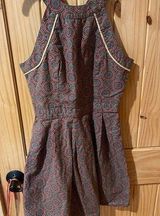 American Eagle‎ circle pattern dress size 00 Photo 0