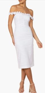 Petal & Pup Off The Shoulder Midi Dress Photo 0