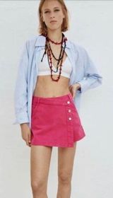 ZARA Pink Skort Photo 0